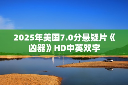 2025年美国7.0分悬疑片《凶器》HD中英双字 2025年美国7.0分悬疑片《凶器》HD中英双字