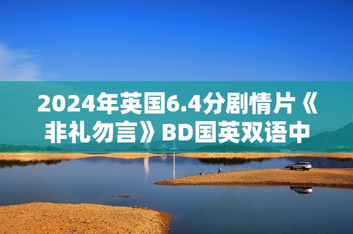 2024年英国6.4分剧情片《非礼勿言》BD国英双语中英双字