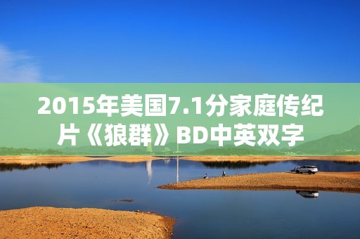 2015年美国7.1分家庭传纪片《狼群》BD中英双字