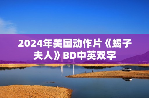 2024年美国动作片《蝎子夫人》BD中英双字