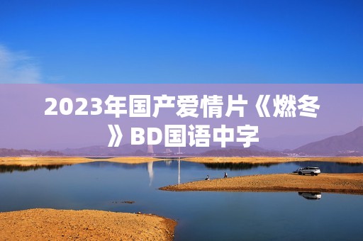 2023年国产爱情片《燃冬》BD国语中字