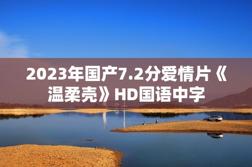 2023年国产7.2分爱情片《温柔壳》HD国语中字