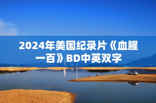 2024年美国纪录片《血腥一百》BD中英双字