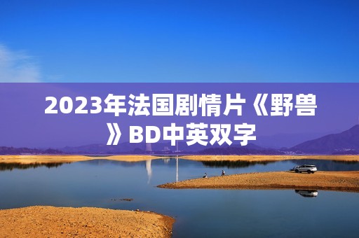 2023年法国剧情片《野兽》BD中英双字