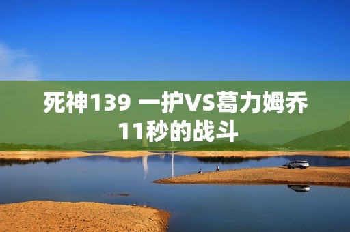 死神139 一护VS葛力姆乔 11秒的战斗
