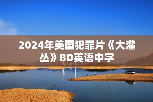 2024年美国犯罪片《大灌丛》BD英语中字 2024年美国犯罪片《大灌丛》BD英语中字