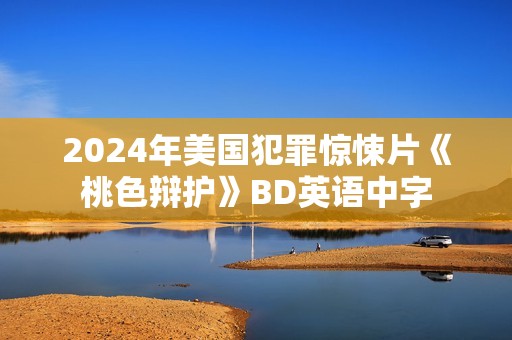 2024年美国犯罪惊悚片《桃色辩护》BD英语中字