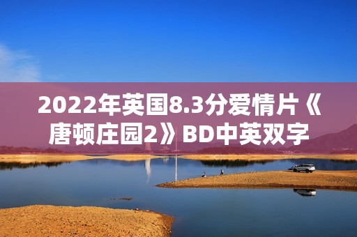 2022年英国8.3分爱情片《唐顿庄园2》BD中英双字