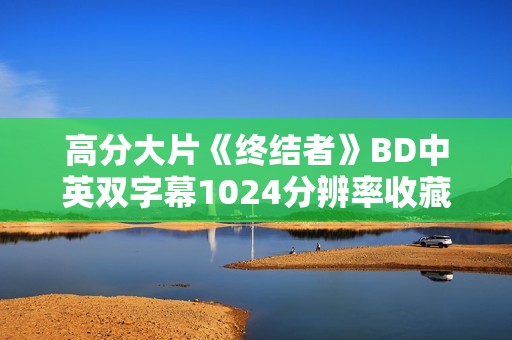 高分大片《终结者》BD中英双字幕1024分辨率收藏版