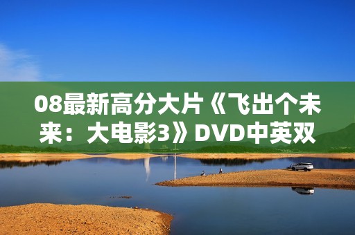 08最新高分大片《飞出个未来：大电影3》DVD中英双字