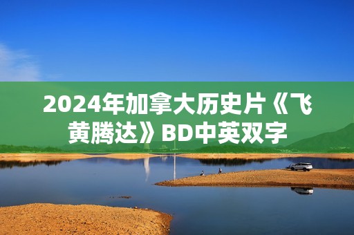 2024年加拿大历史片《飞黄腾达》BD中英双字