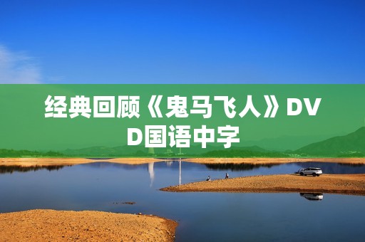 经典回顾《鬼马飞人》DVD国语中字
