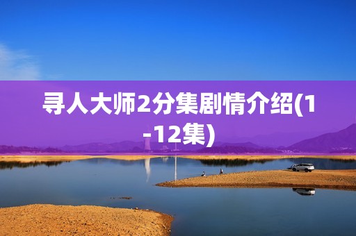 寻人大师2分集剧情介绍(1-12集)