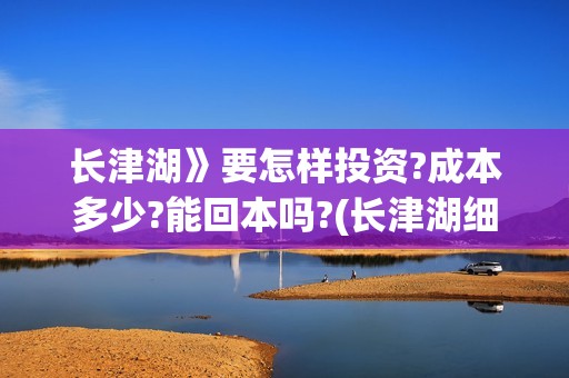 长津湖》要怎样投资?成本多少?能回本吗?(长津湖细节解读)