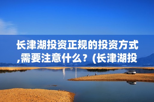 长津湖投资正规的投资方式,需要注意什么？(长津湖投资公司)