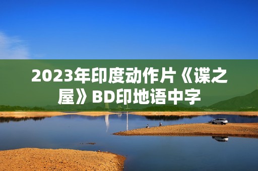 2023年印度动作片《谍之屋》BD印地语中字