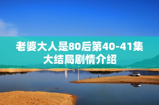 老婆大人是80后第40-41集大结局剧情介绍