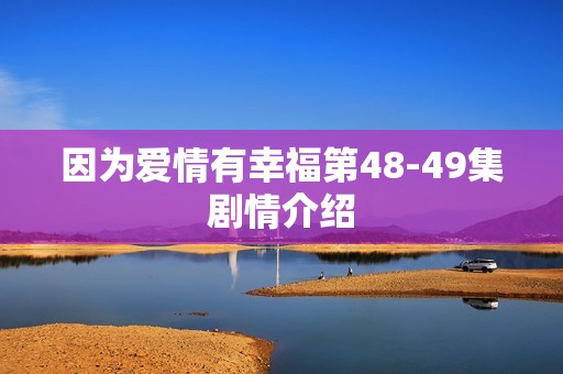 因为爱情有幸福第48-49集剧情介绍
