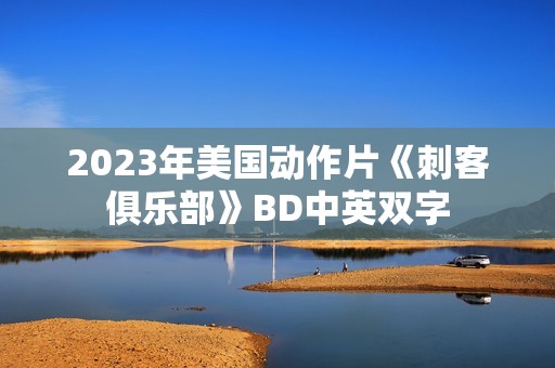 2023年美国动作片《刺客俱乐部》BD中英双字
