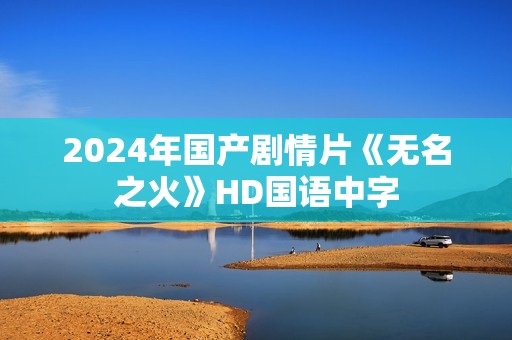2024年国产剧情片《无名之火》HD国语中字