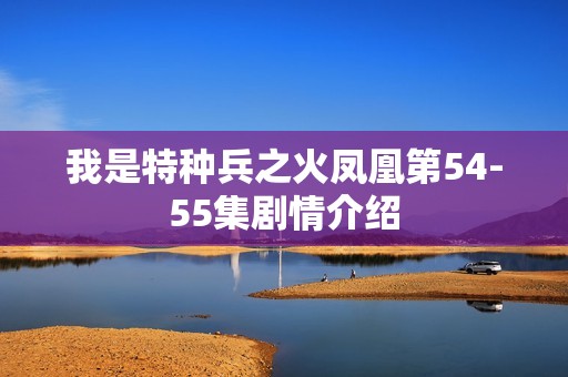 我是特种兵之火凤凰第54-55集剧情介绍