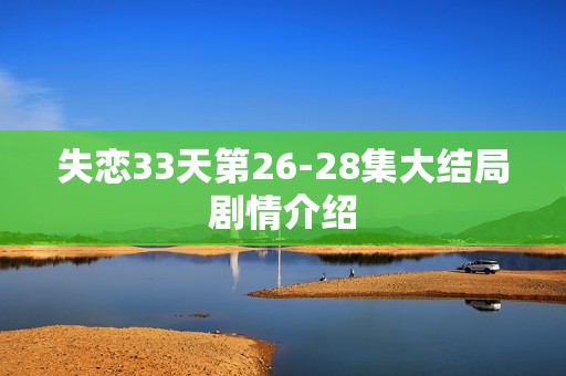 失恋33天第26-28集大结局剧情介绍