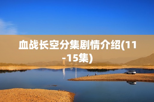 血战长空分集剧情介绍(11-15集)