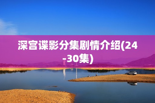 深宫谍影分集剧情介绍(24-30集)