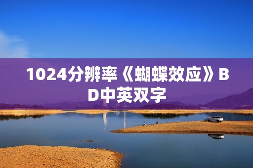 1024分辨率《蝴蝶效应》BD中英双字