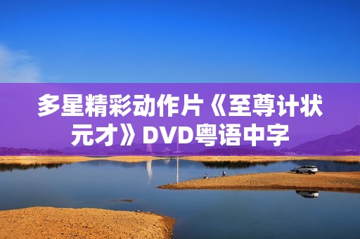 多星精彩动作片《至尊计状元才》DVD粤语中字