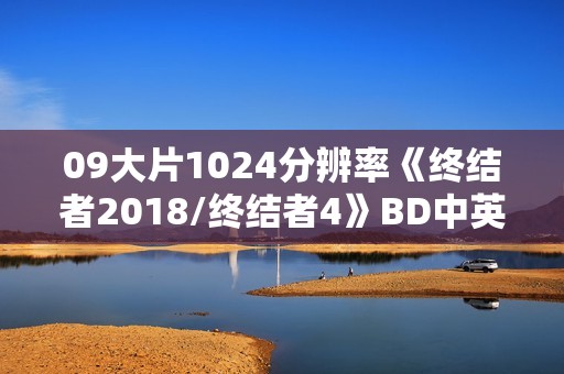 09大片1024分辨率《终结者2018/终结者4》BD中英双字