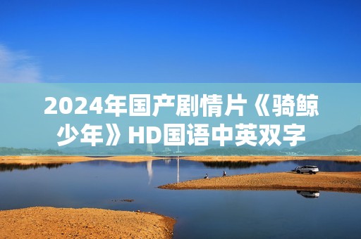 2024年国产剧情片《骑鲸少年》HD国语中英双字
