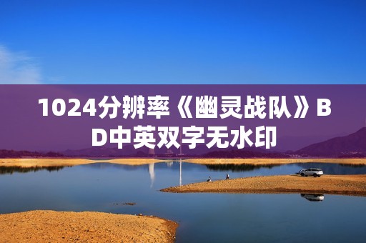 1024分辨率《幽灵战队》BD中英双字无水印