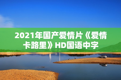 2021年国产爱情片《爱情卡路里》HD国语中字