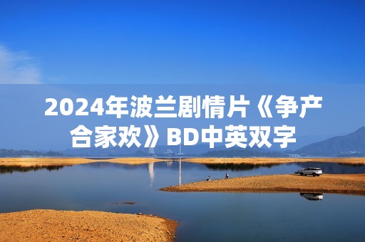 2024年波兰剧情片《争产合家欢》BD中英双字