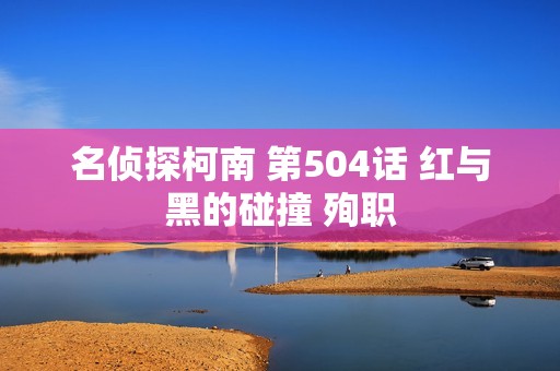 名侦探柯南 第504话 红与黑的碰撞 殉职