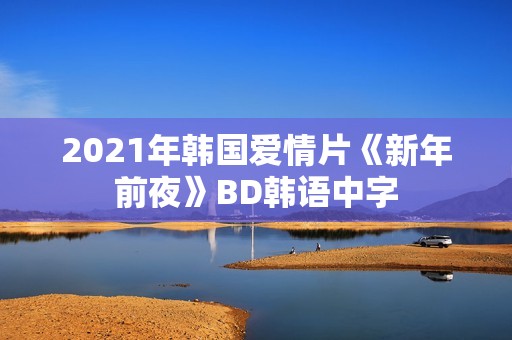 2021年韩国爱情片《新年前夜》BD韩语中字