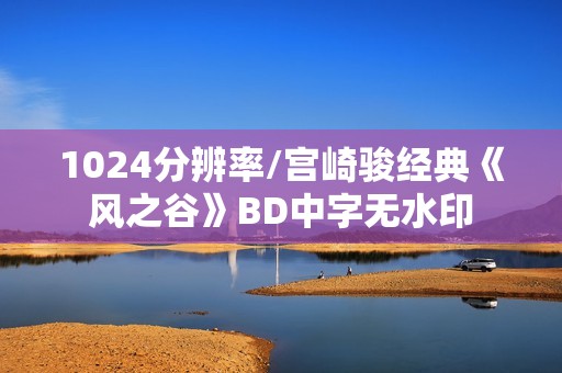 1024分辨率/宫崎骏经典《风之谷》BD中字无水印
