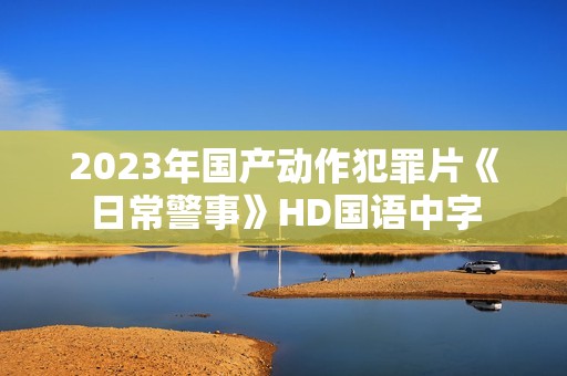 2023年国产动作犯罪片《日常警事》HD国语中字