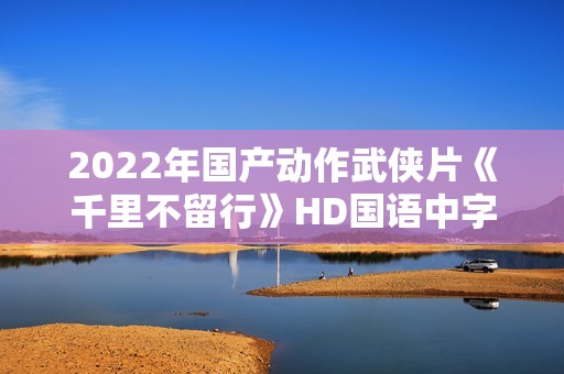 2022年国产动作武侠片《千里不留行》HD国语中字