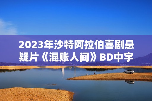2023年沙特阿拉伯喜剧悬疑片《混账人间》BD中字