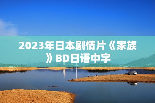 2023年日本剧情片《家族》BD日语中字