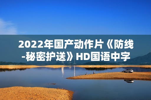 2022年国产动作片《防线-秘密护送》HD国语中字