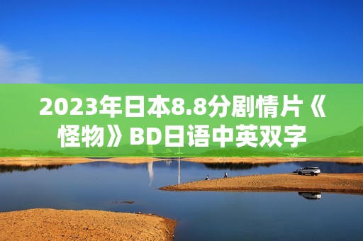 2023年日本8.8分剧情片《怪物》BD日语中英双字