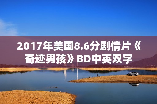 2017年美国8.6分剧情片《奇迹男孩》BD中英双字