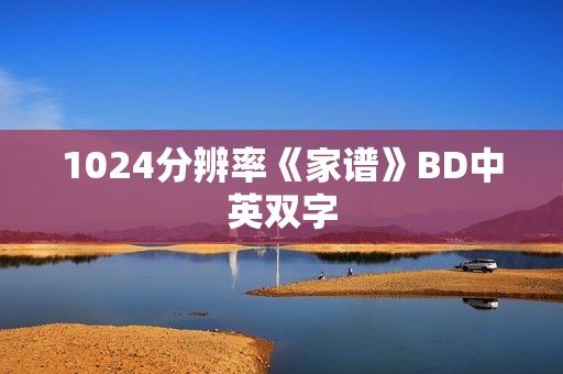 1024分辨率《家谱》BD中英双字
