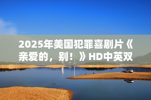 2025年美国犯罪喜剧片《亲爱的，别！》HD中英双字