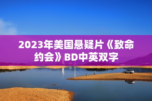 2023年美国悬疑片《致命约会》BD中英双字