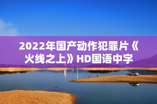 2022年国产动作犯罪片《火线之上》HD国语中字