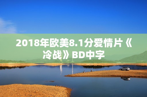 2018年欧美8.1分爱情片《冷战》BD中字